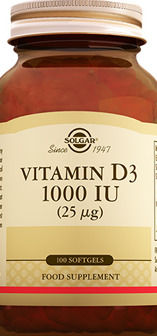 Solgar Vitamin D3 1000 Ui 100 softjel